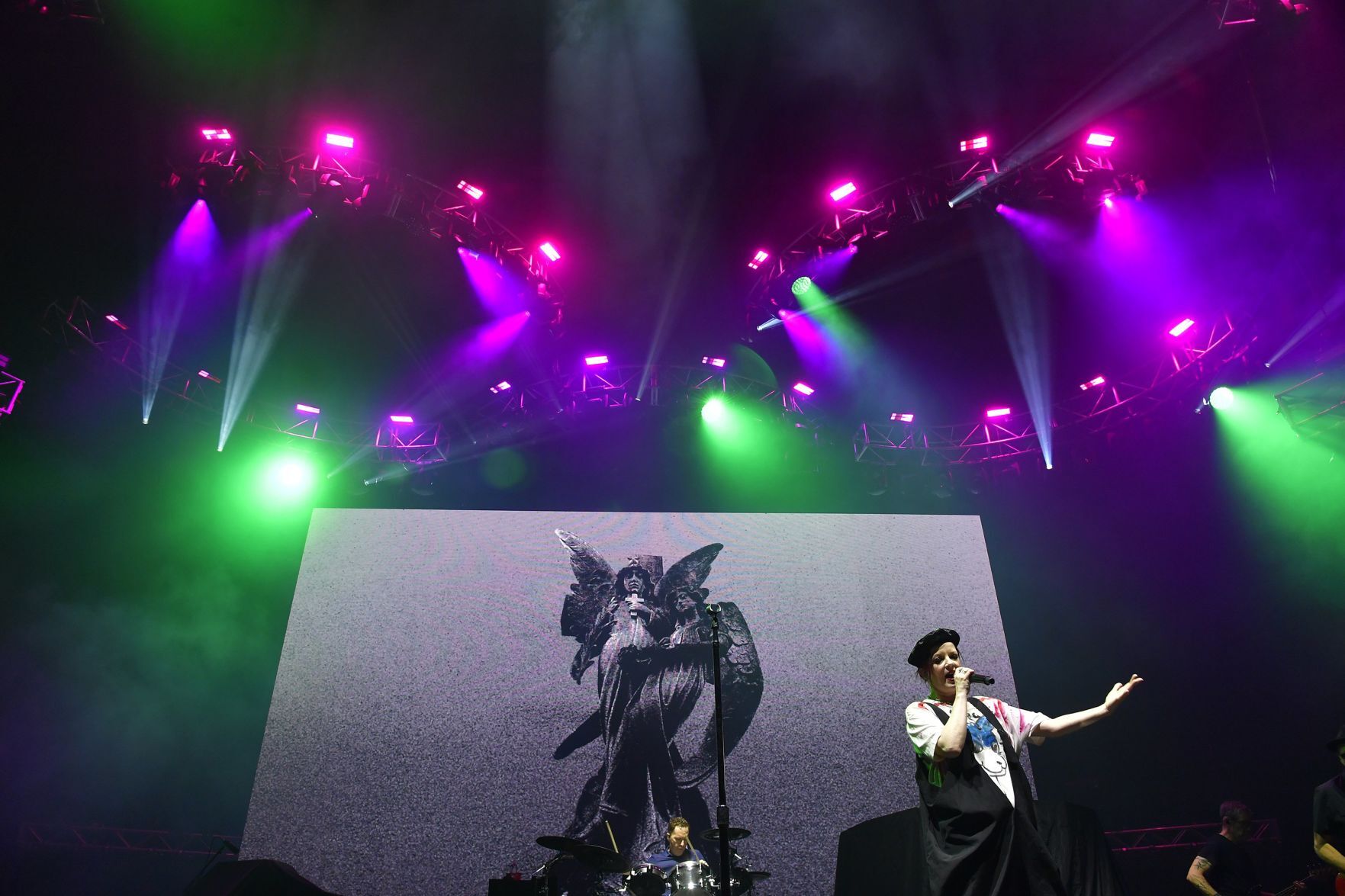Garbage at Hollywood Casino Amphitheatre
